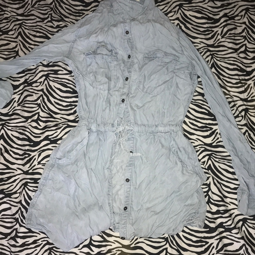 Blue Jean Button down Dress